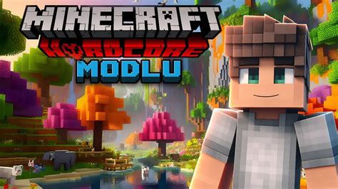 Minecraft ama MODLU HARDCORE Bölüm YouTube