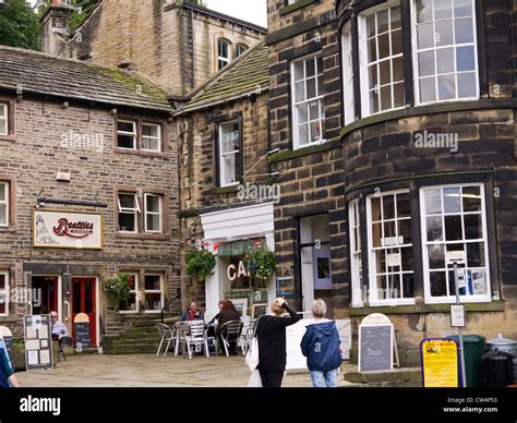 Sid's Cafe in Holmfirth, the Last of the Summer Wine Country in West ...