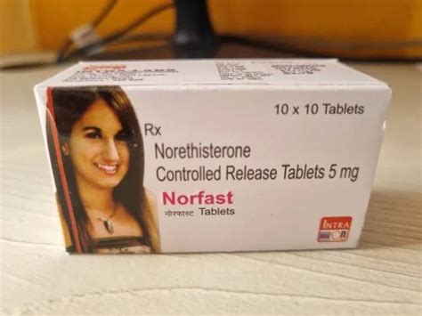 Norethisterone Cntrolled Release Tablet 5 Mg At Rs 537 6 Box In