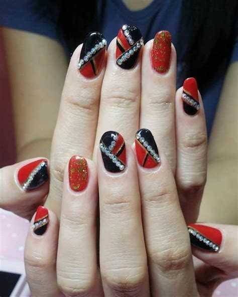 60 Stunning Red And Black Nail Designs Youll Love To Try