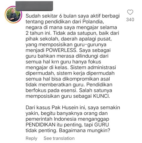 Convomf On Twitter Di Bagian Reply Akun Kak Husein Ada Komen Kayak