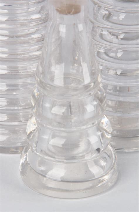 French Glass Pharmacy Decanters 1920s At 1stdibs