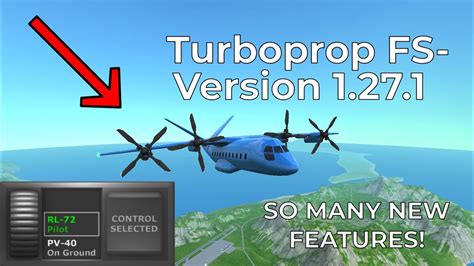 Turboprop Flight Simulator Update 1271 Remotely Control Aircraft 1