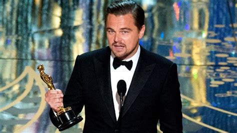 Leonardo DiCaprio wins his first Oscar ever for 'Revenant' role