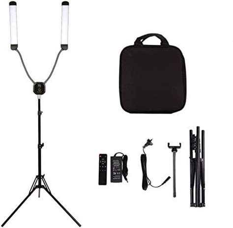 Gskaiwen W Dimmable Led Video Light With Tripod Bag Photography