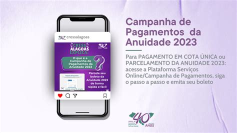 Cress Cress Explica O Que A Campanha De Pagamentos Da Anuidade