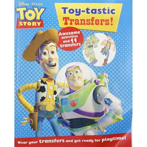 BBW Disney Pixar Transfer Book Toy Tastic Transfers Disney Transfer Book ISBN