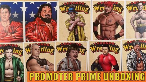 Unboxing Filsinger Games Promoter Prime Legends Of Wrestling Champions Of The Galaxy Youtube