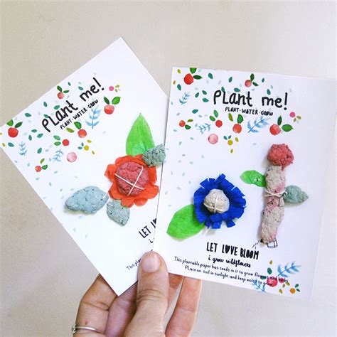 DIY Plantable Seed Paper Cards ⋆ Handmade Charlotte