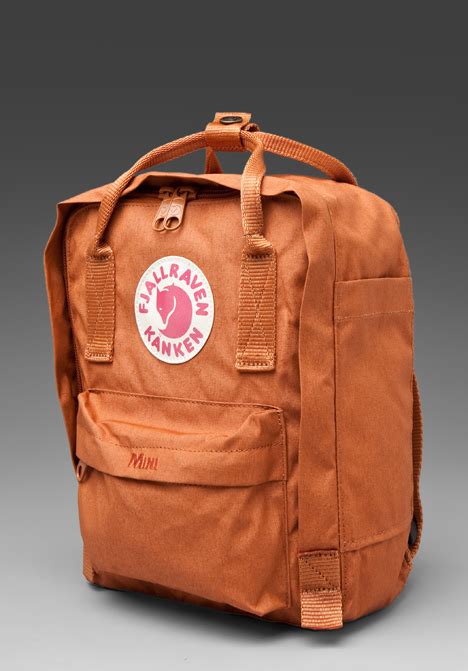 Fjallraven Kanken Mini In Orange For Men Brick Lyst