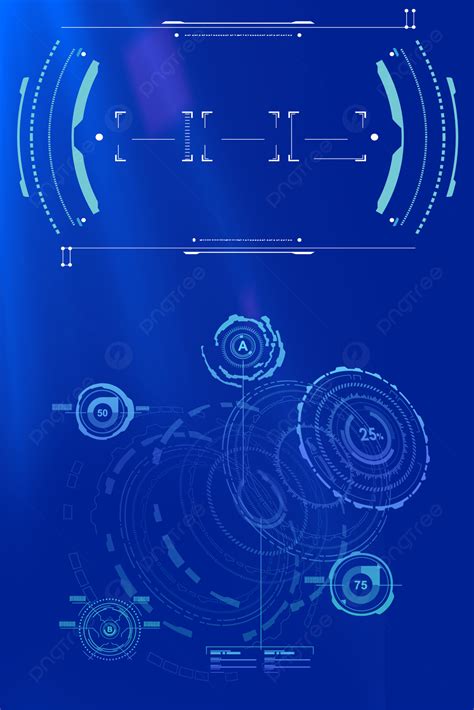 Background Garis Teknologi Keren Latar Belakang Suasana Minimalis Biru