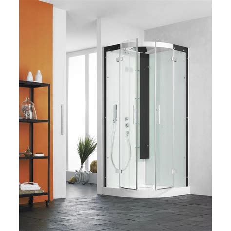 Cabine De Douche Hydromassante Et Hammam Kinedo Horizon 90x90 Hauteur