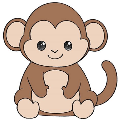 How To Draw An Easy Monkey Really Easy Drawing Tutorial | atelier-yuwa ...