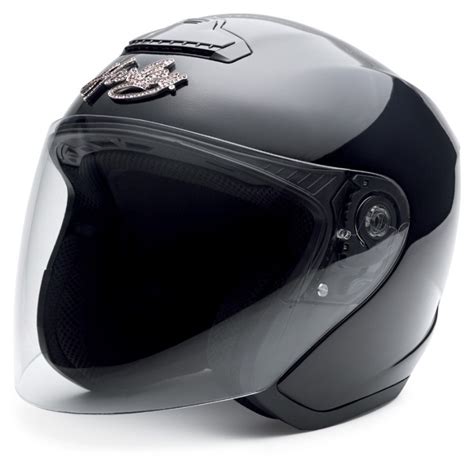 Harley Davidson® Womens Pink Label Bling 34 Helmet 98244 12vw Women