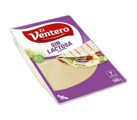 QUESO SIN LACTOSA MEZCLA TIERNO EL VENTERO 140 GR