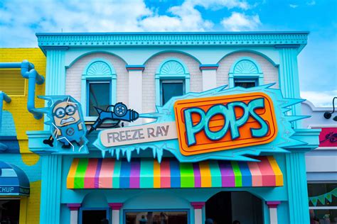 Freeze Ray Pops Quick Service At Universal Studios Florida Orlando