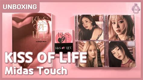 Kiss Of Life Midas Touch Photobook Poca Album Jewel Ver Set