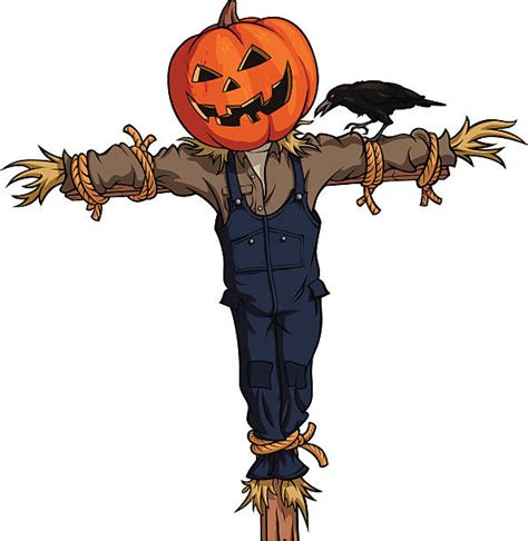 Best Scarecrow Illustrations Royalty Free Vector Graphics And Clip Art Istock