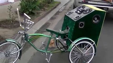 Low Rider Bike with system - YouTube