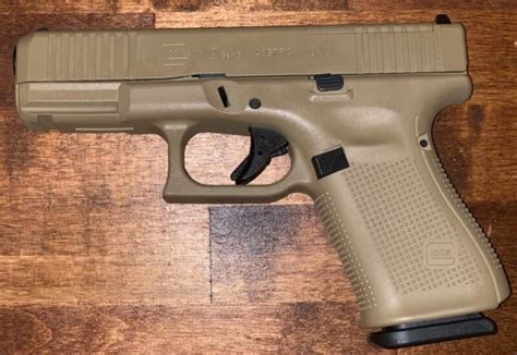 Glock 19 G19 Gen5 Mos Fs Fde Upc 688099401351 In Stock 699