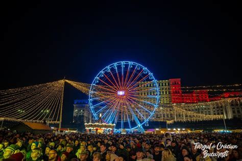 Când se deschide Târgul de Crăciun din București Anunțul lui Nicușor Dan