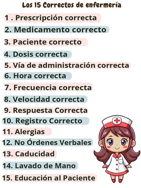 15 Correctos En Enfermería Guía Esencial Pdf