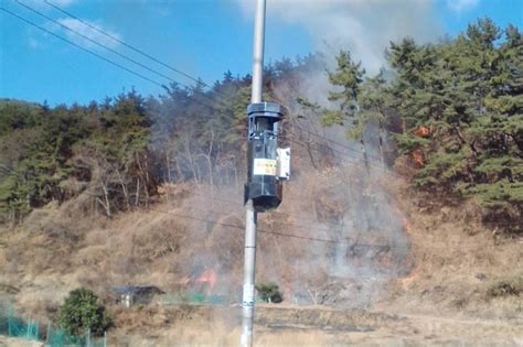 경남 고성군 삼산면 산불진화헬기 2대 투입 주불 진화 노컷뉴스