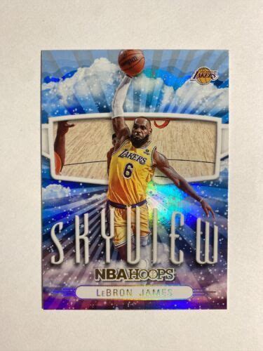 LeBRON JAMES 2022 23 Panini NBA Hoops SkyView HOLO FOIL SP 1 Los