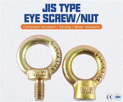 Jis B M To M Zinc Plated Forged Steel Eye Bolt Price Buy Jis