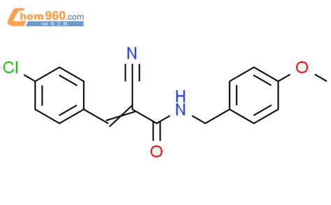 367469 22 5 2 Propenamide 3 4 Chlorophenyl 2 Cyano N 4