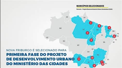 Nova Friburgo Selecionada Para Participar De Programa De Urbaniza O