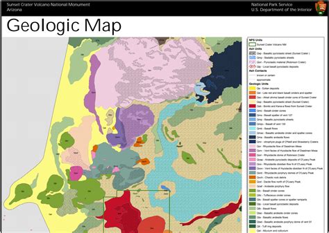 Arizona Volcano Map