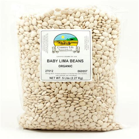 Country Life Natural Foods - Organic Baby Lima Beans