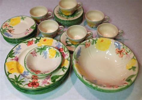 Franciscan Wildflower Vintage Dishes Dinnerware Tableware