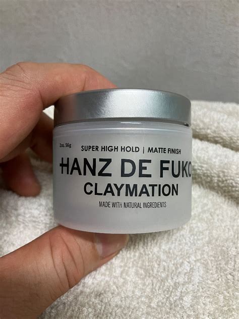 Hanz De Fuko Claymation Super High Hold Matte Finish Beauty Personal