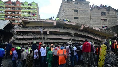 Kenia Al Menos Dos Muertos Al Derrumbarse Un Edificio De Seis Plantas