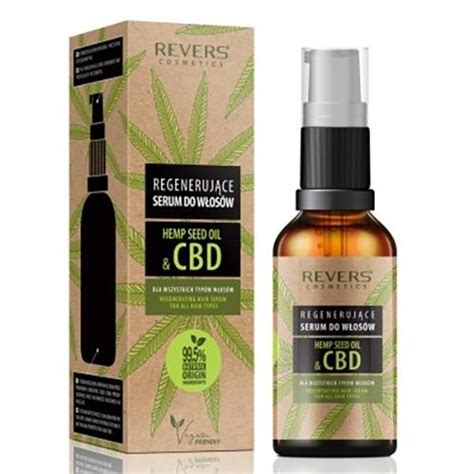 Revers Cosmetics Hemp Seed Oil Cbd Regeneruj Ce Serum Do W Os W Z