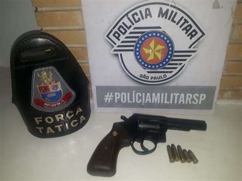 For A T Tica Da Pm De Leme Retira De Circula O Arma De Fogo