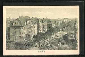 Ansichtskarte Bitterfeld Ortspartie Aus Der Vogelschau 1925