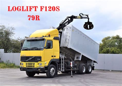 Volvo FH 12 460 Abrollkipper LOGLIFT F120S 79R TOP Muldenkipper