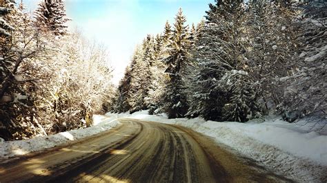 Snow Road Wallpapers - Top Free Snow Road Backgrounds - WallpaperAccess