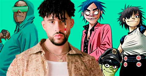 Filtran Canci N De Gorillaz Con Bad Bunny Llamada Tormenta