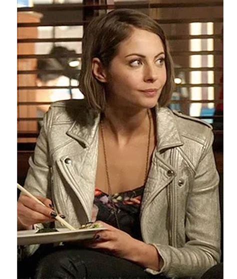 Arrow S04 Thea Queen Silver Leather Jacket