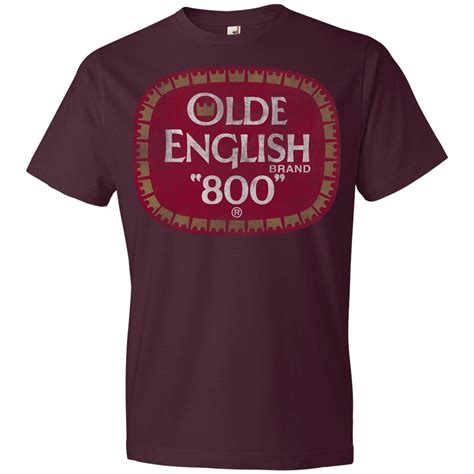 Olde English 800 Full Color Logo T Shirt Brew City Beer Gear