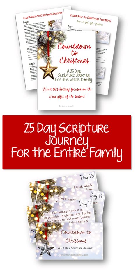 25 Day Family Christmas Devotional - Homeschool Story