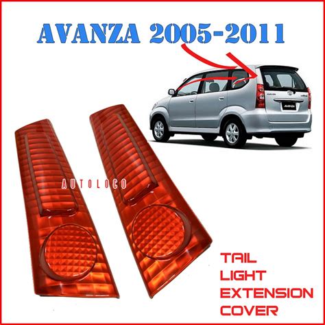 Tail Light Extension Cover For Toyota Avanza Gen