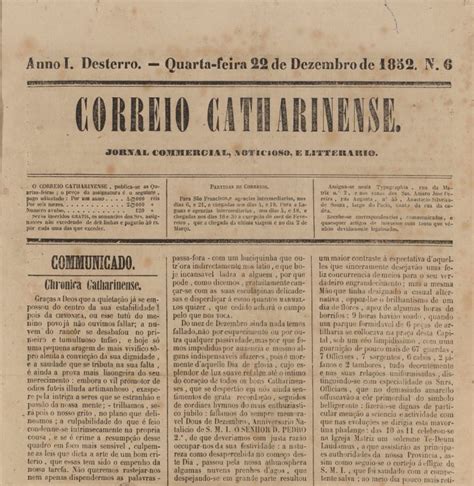 A importância do jornal impresso como registro histórico em Santa Catarina