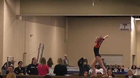 Madi Beam 2014 USAG Level 3 State Meet YouTube