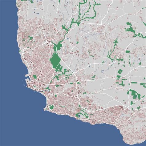 Mapa Del Estado Insular Caribe O De Barbados Mapa De Rutas De