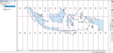 Shapefile Zona Sistem Koordinat Tm Indonesia Lapak Gis